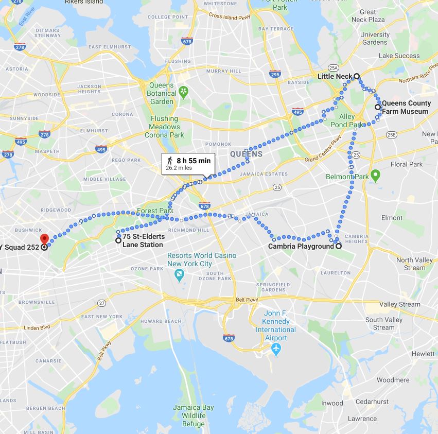 Week 5 route
